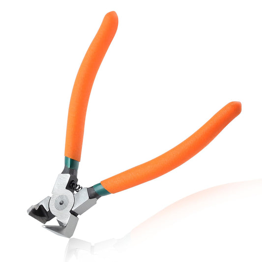 LEONTOOL Diagonal Pliers for Flush Cut Plastics, 90 Angled Wire Cutters for Crafting, Wire Side Cutters Clippers, Flush Cutter Wire Snips Flush Cut Plier for Jewelry Making, Electronic, Model, Floral