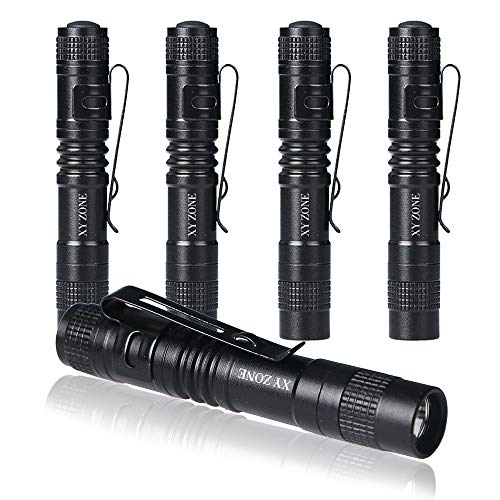 XY ZONE Ultra Slim LED Flashlight V1 900LM Clip Penlight Torch 1 x AAA