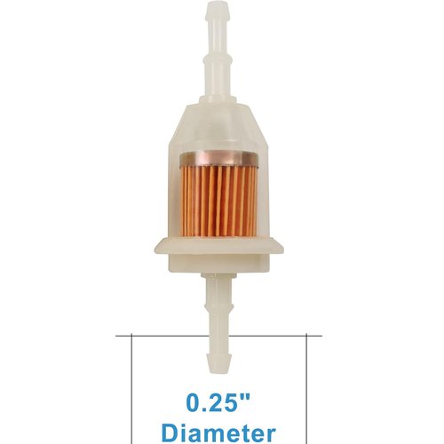 Golf Cart In line Fuel Filter 10 PCS Compatible with Club Car EZGO Yamaha