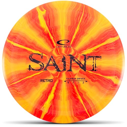 Latitude 64 Retro Burst Disc Golf Set 5-Pack - Beginner Friendly, Includes Keystone, Fuse, River, Saint, Ballista