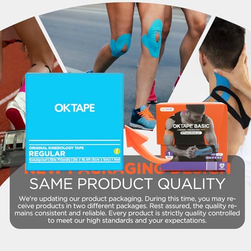 Cotton Kinesiology Tape 2in x 16.4ft - Athletic Muscle Support