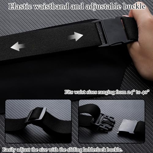 Ultrathin Waterproof Running Belt for Phone - Adjustable Fanny Pack