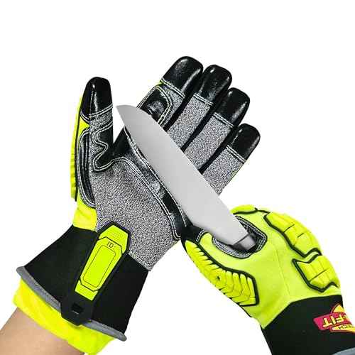 Heavy-duty Rescue Extrication Glove EN388:2016 Certification, Super Dexterity and Ultra Durability