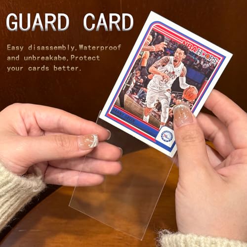Matte Trading Card Sleeves 66x91mm - White, 200 Pack