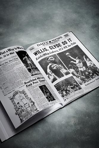 Personalized New York Knicks Basketball History Book - A3 Deluxe Hardcover