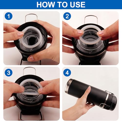 Replacement Gasket and Leak Stopper Set for 24 oz Water Bottles