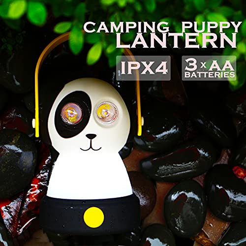 Kids Owl LED Camping Lantern & Headlamp Set - Outdoor Toy for Camping & Night Light - Dog Set