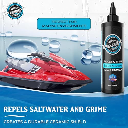 WAVESRX EpicRestore Marine Vinyl & Plastic Restorer with UV Protection - 8.4 fl oz