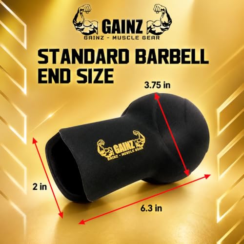 Gainz Landmine Row Attachment - Swiveling T-Bar for Standard 2-Inch Barbells