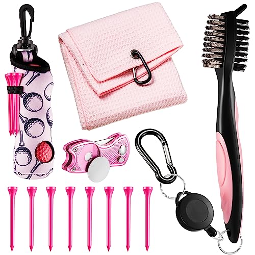 Complete Golf Accessories Set for Women - Light Pink