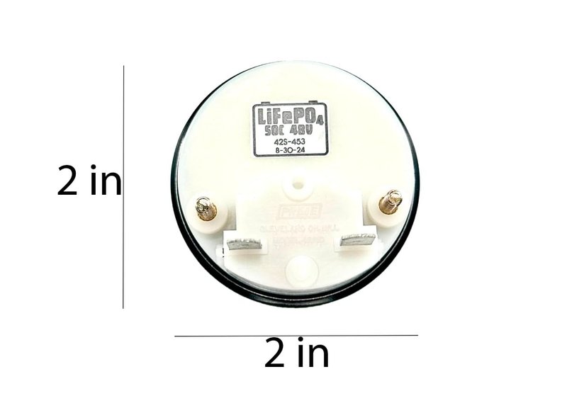 Stone River Golf Cart Meter (48vLiFePO4, 48vLiFePO4, 48vLiFePO4)
