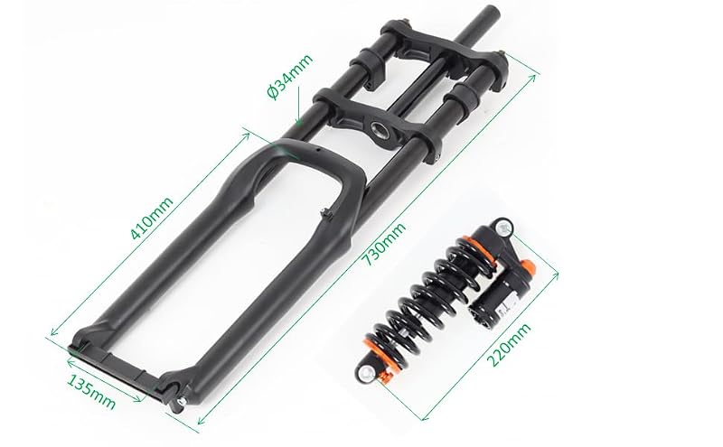 F7 Enduro eBike Conversion Kit - 5000W Motor, 20" Fat Tire