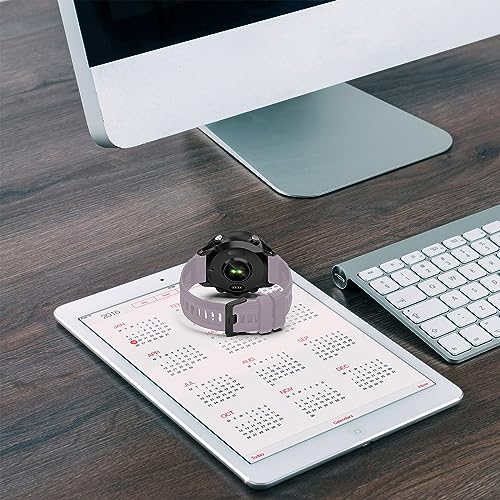 Garmin Forerunner 955 Watch Band - Soft Silicone Replacement - Lavender