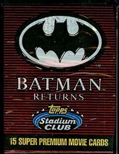 Topps Stadium Club Batman Returns Trading Card Pack - 15 Cards