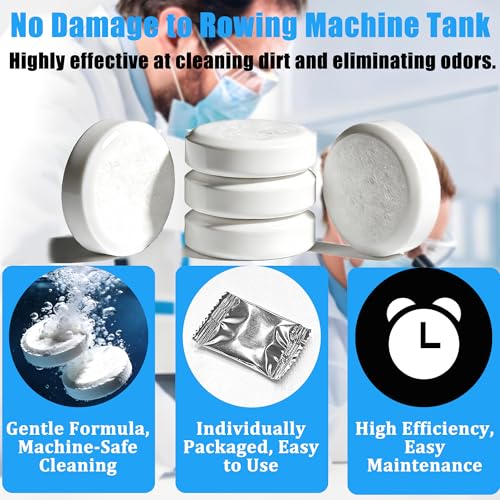 Water Purification Tablets for Rowing Machines - 8 Tablets