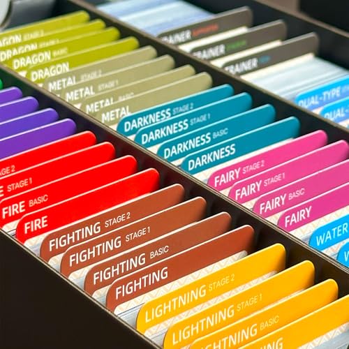 Trading Card Dividers - 54 Pieces for Effective Storage