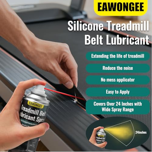 Treadmill Lubricant Spray 7.2oz - Precision Applicator, No Disassembly Needed, 1 Pack