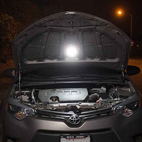 Wagan EL4340 FRED PRO Flashing Roadside Emergency Disc LED Flare 6 Flash Modes for Roadside Security, Warning Flashing with Magnet and Hook for Vehicles and Boats