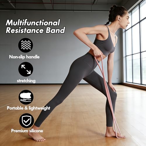 Figure 8 Resistance Band for Full-Body Workouts - Non-Slip Handles