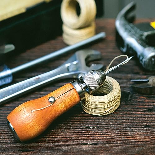 Speedy Stitcher 1125 SEW200-BRK Sewing Awl Kit with 30-Yard Thread - Heavy Duty Hand Sewing Tool