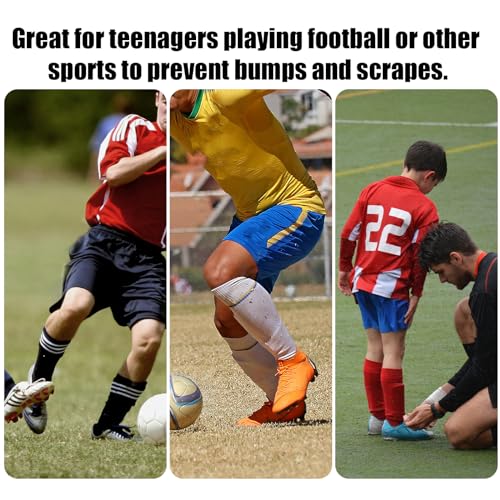 Mini Soccer Shin Guards - 10x6cm Football Shin Pads