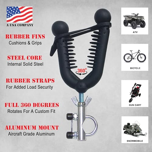 Gun & Bow Rack for ATVs and Bikes - Model PRP1 - Single