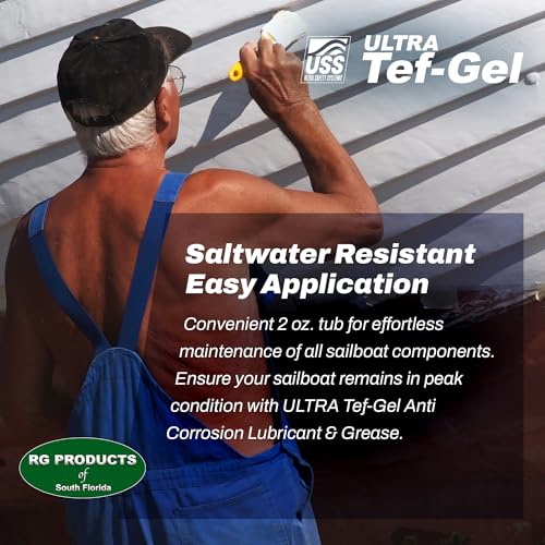 TEF-GEL 2 oz Tef-Gel Anti-Corrosion Lubricant for Saltwater Sailboat Hardware