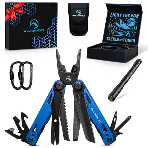 Multitool & Tactical Pen Set - Gift for Men, Heavy Magnetic Gift Box