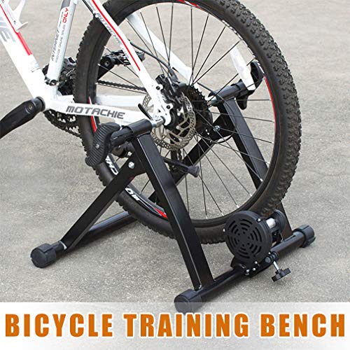 Indoor Bicycle Trainer Stand with Magnetic Flywheel & 5 Resistance Levels