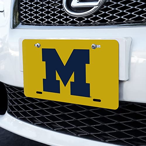 University of Michigan Metal Vanity Tag License Plate