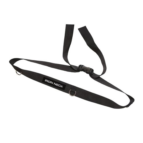 Iron Neck Resistance Band Anchor for Neck Trainer, Exerciser, & Strengthener for Home & Gym Use - Exercise, Workout, & Strength Training Equipment, Home Gym Accessories for Men (Tri Clip Door Belt)