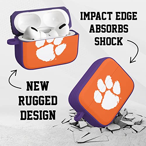 Clemson Tigers HDX Case Cover for Apple AirPods Pro 1 & 2 - Classic