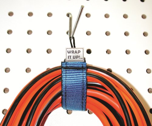 Heavy-Duty Cord Organizer Straps - 12-Inch Hook and Loop Ties, Set of 3