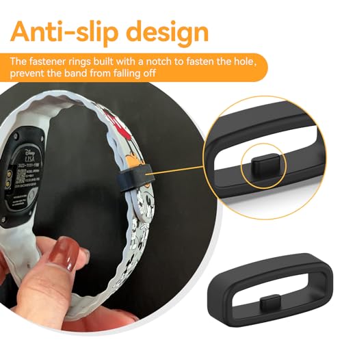 6-Pack Silicone Clips for Disney Magic Band - Security Holders