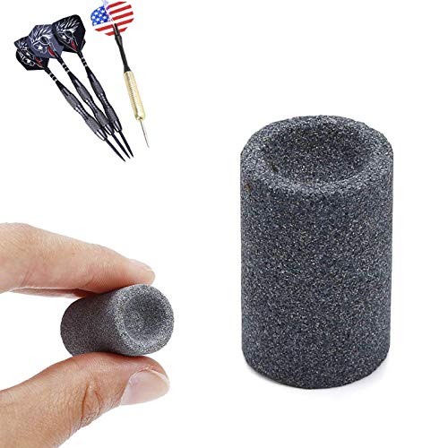 Dart Sharpener Sandstone - 2PCS Round Dart Sharpening Stones