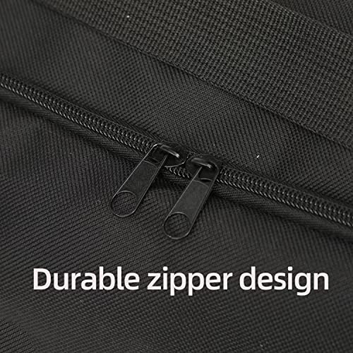 Yoga Mat Bag for Travel - Adjustable Full-Zip Pouch - Black