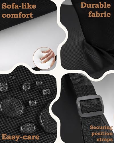 Portable Reclining Stadium Seat with Back Support - 6 Positions