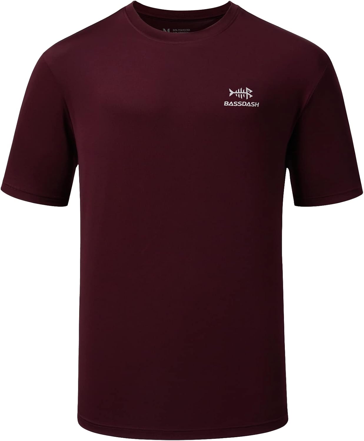 BASSDASH Men's Fishing Shirts - UPF 50+ Cooling UV Protection | Short Sleeve Hiking Tee