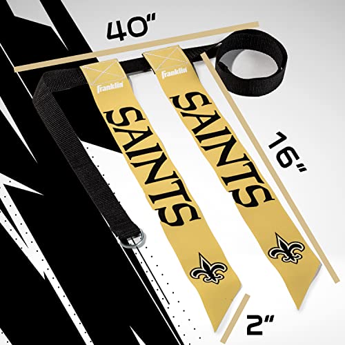 NFL Flag Football Set - Belts & Flags - New Orleans Saints