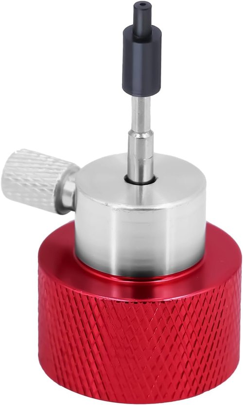 Elecbee Airsoft Propane Filling Adapter - Reusable Non-Leaking Gas Refill with Silicone Oil Port | Ideal for Outdoor Camping & Hiking