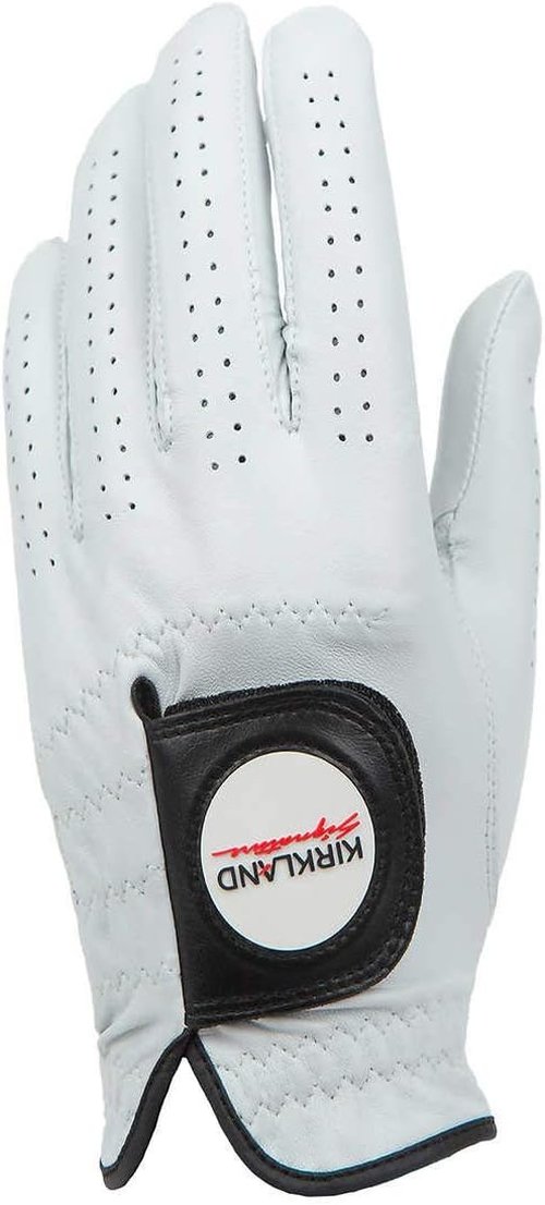 Kirkland Signature Golf Gloves - Premium Cabretta Leather | Medium/Large (4 Count)