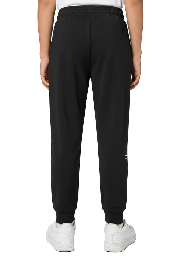 PATPAT RapidAir Boys Quick-Dry Pants with Pockets & Drawstring, Athletic Joggers for Running Sports Outdoor School Uniform, Black, XL