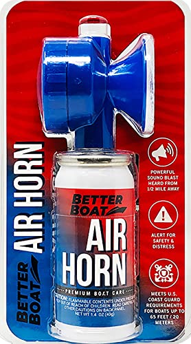 120 dB Air Horn - Compact Emergency Signal for Boating & Outdoor Safety