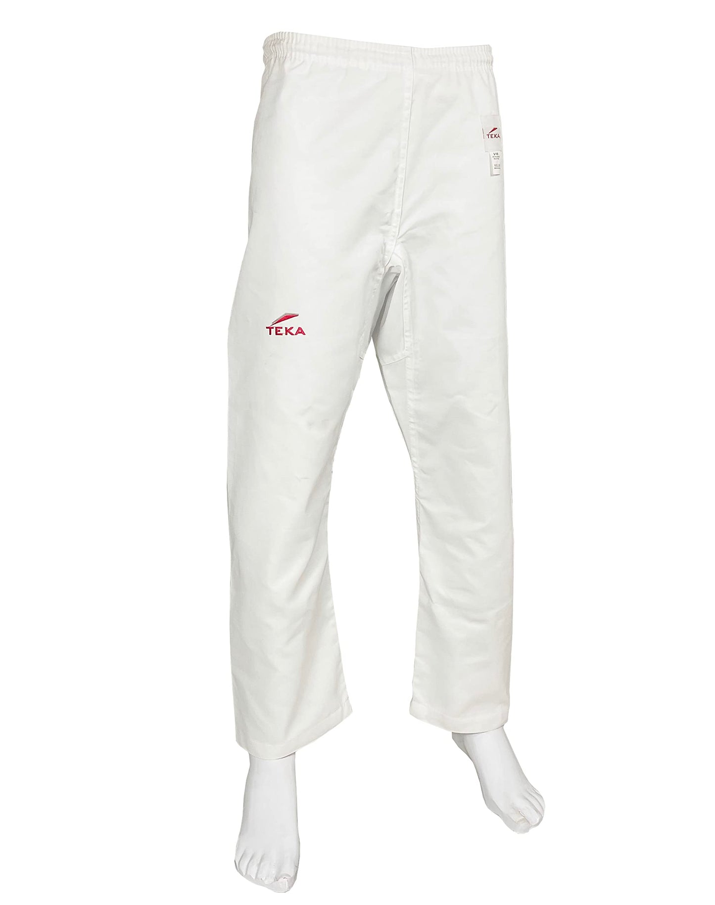 Victorbudo USA Teka Taekwondo Uniform with Free Belt 8-oz Lightweight Martial Arts Training Competition Uniform Gi Size 00-6 (US, Numeric, 1, Regular, Regular)