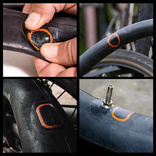 Bike Inner Tire Patch Repair Kit - Bycicle Tube Puncture Patches