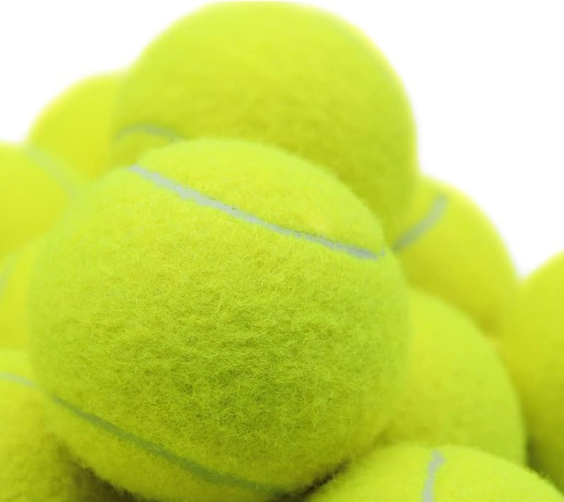 Magicorange Tennis Balls, 60 Pack Advanced Training Tennis Balls Practice Balls, Pet Dog Playing Balls, Come with Mesh Bag for Easy Transport, Good for Beginner Training Ball (Green)