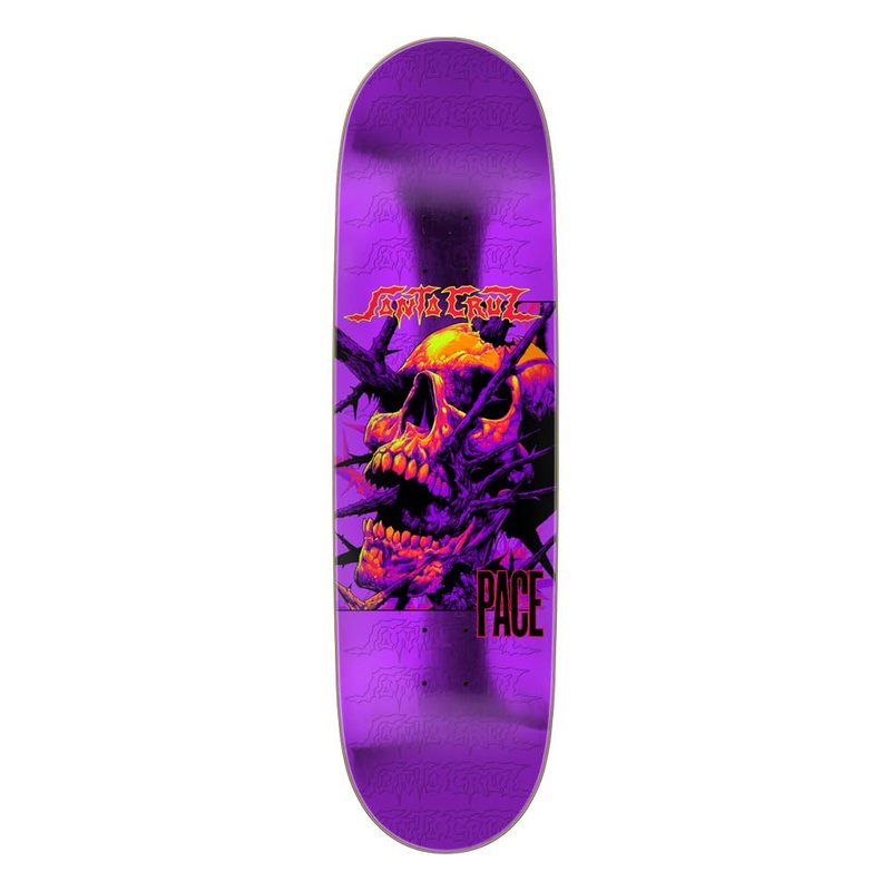 SANTA CRUZ Pace Deathtrap Remix Pro 8.7in x 31.825in Skateboard Decks