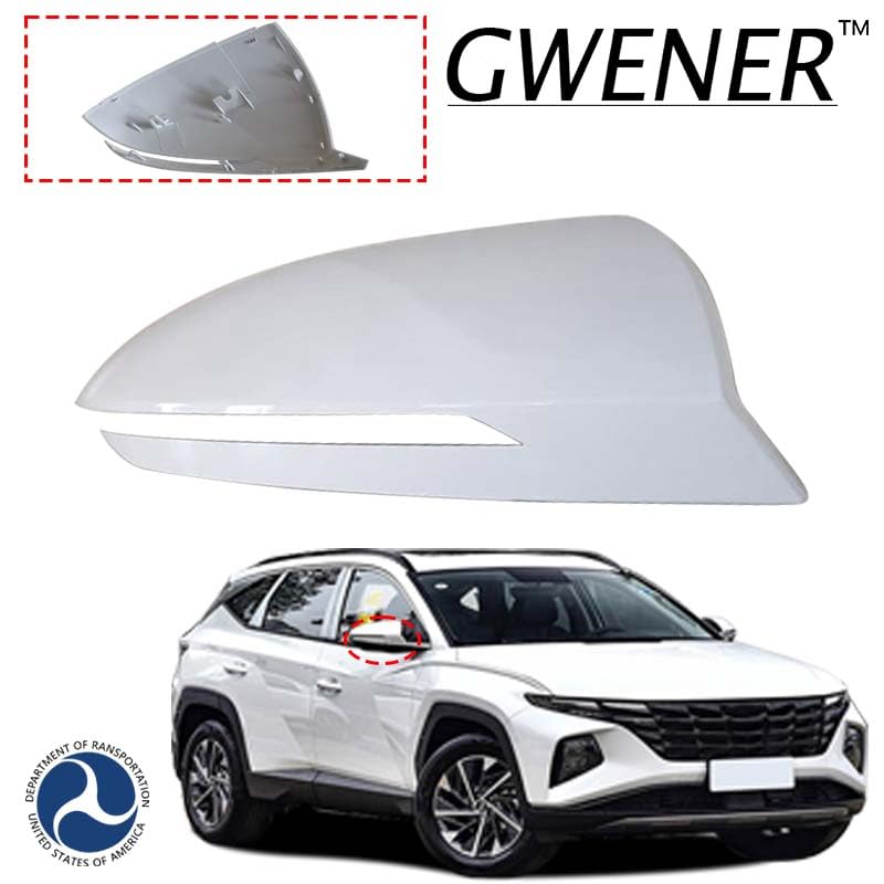 Right Side Mirror Cover for 2021 Tucson - Non-Painted