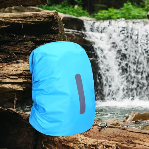 Waterproof Backpack Rain Cover with Reflective Strip - 30-40L