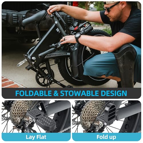 Aluminum Folding Bike Foot Pegs for Passenger – Non-Slip Rear Pedals (2-Pack)